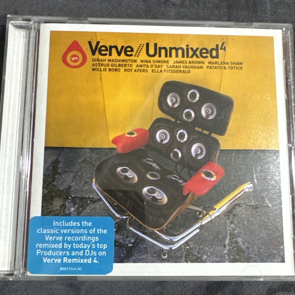 RARE Verve Unmixed 4 CD Jazz Soul Nina Simone James Brown Ella Fitzgerald
